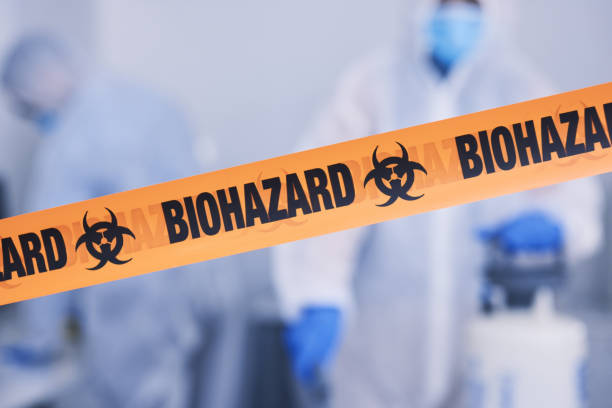 Professional Biohazard technician working in Columbia, MO